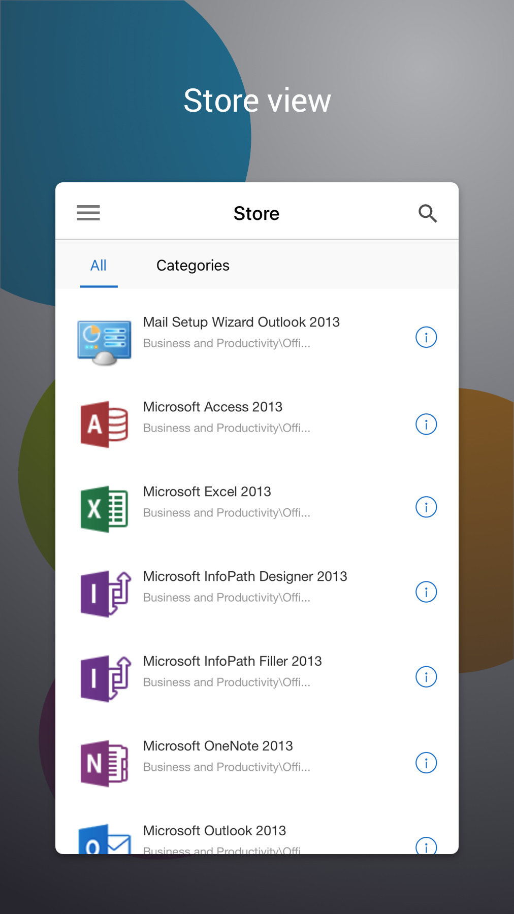 اسکرین شات 2 برنامه Citrix Secure Hub