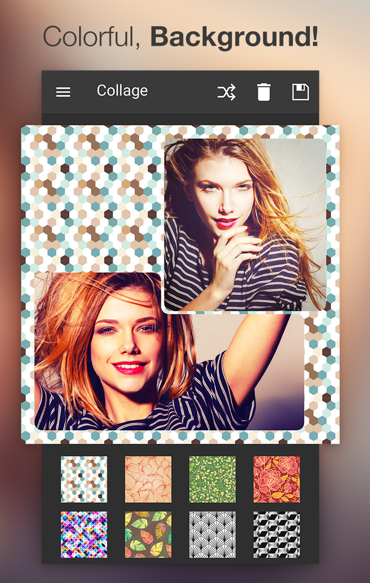 اسکرین شات 4 برنامه Photo Collage Editor