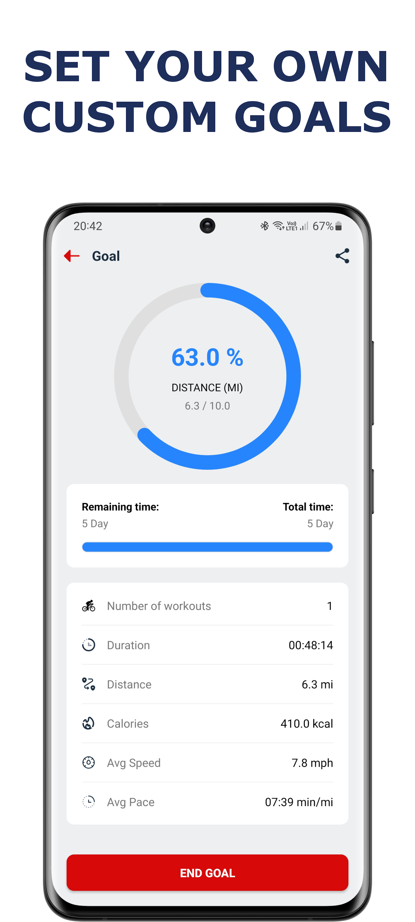 اسکرین شات 8 برنامه Cycling app — Bike Tracker