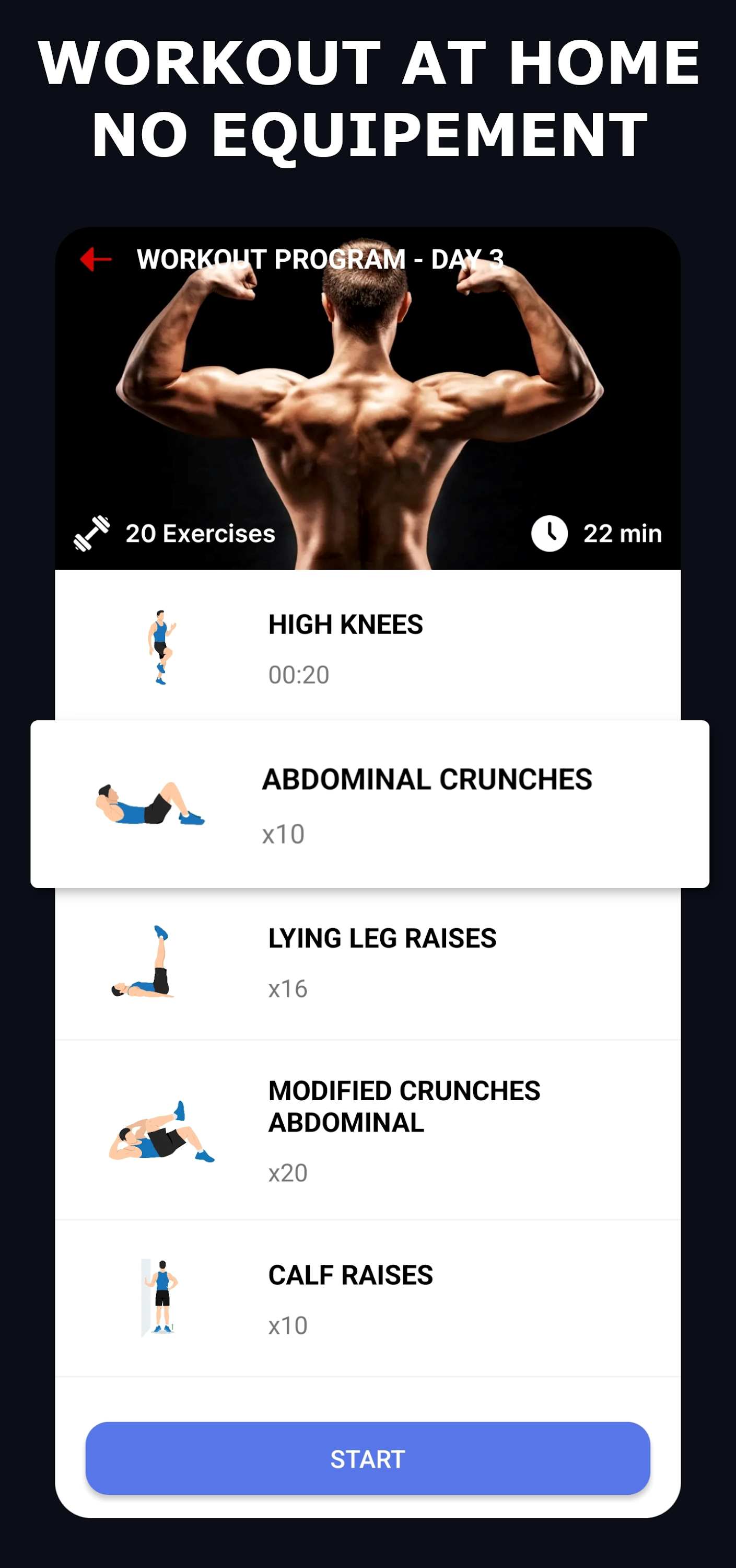 اسکرین شات 5 برنامه Home Workout - Fitness Coach