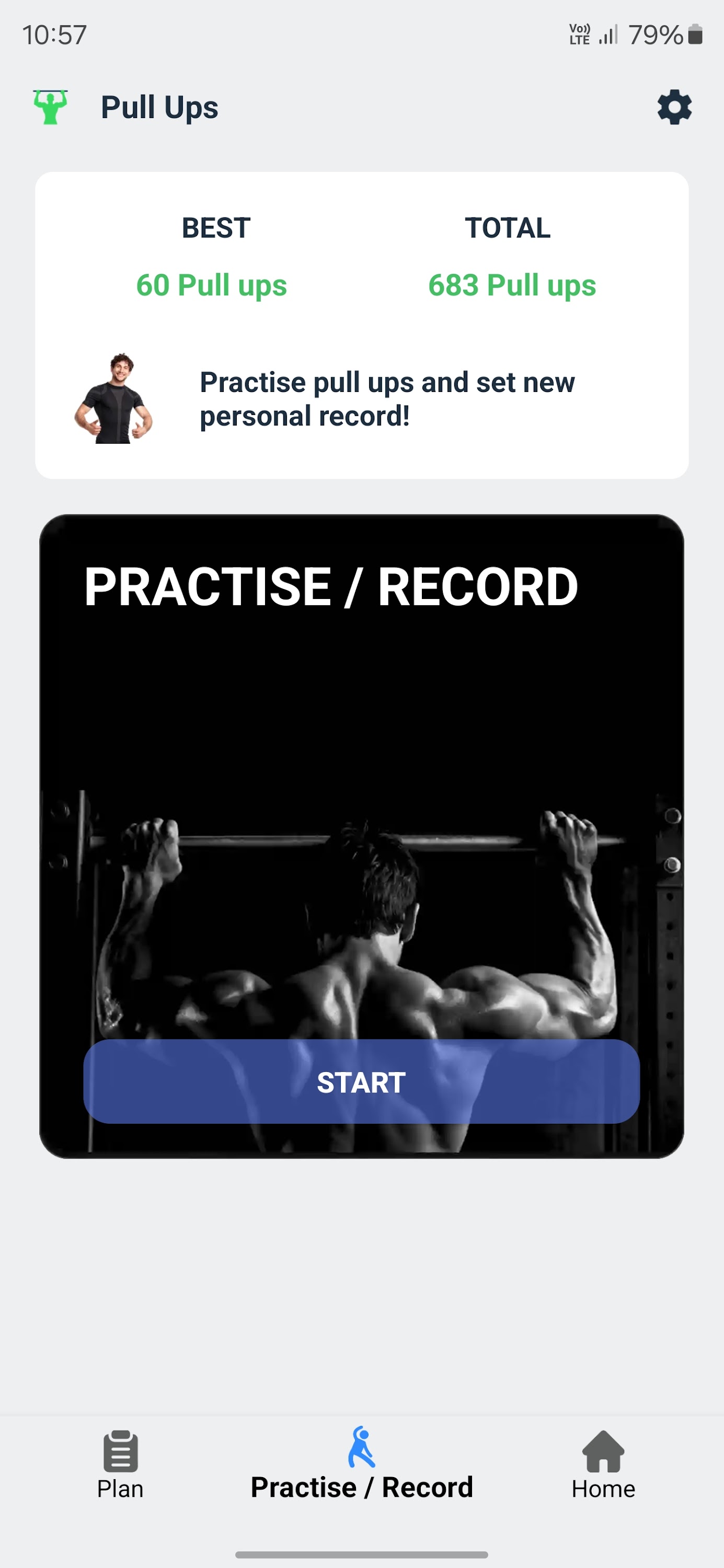 اسکرین شات 4 برنامه Zeopoxa Pull Ups