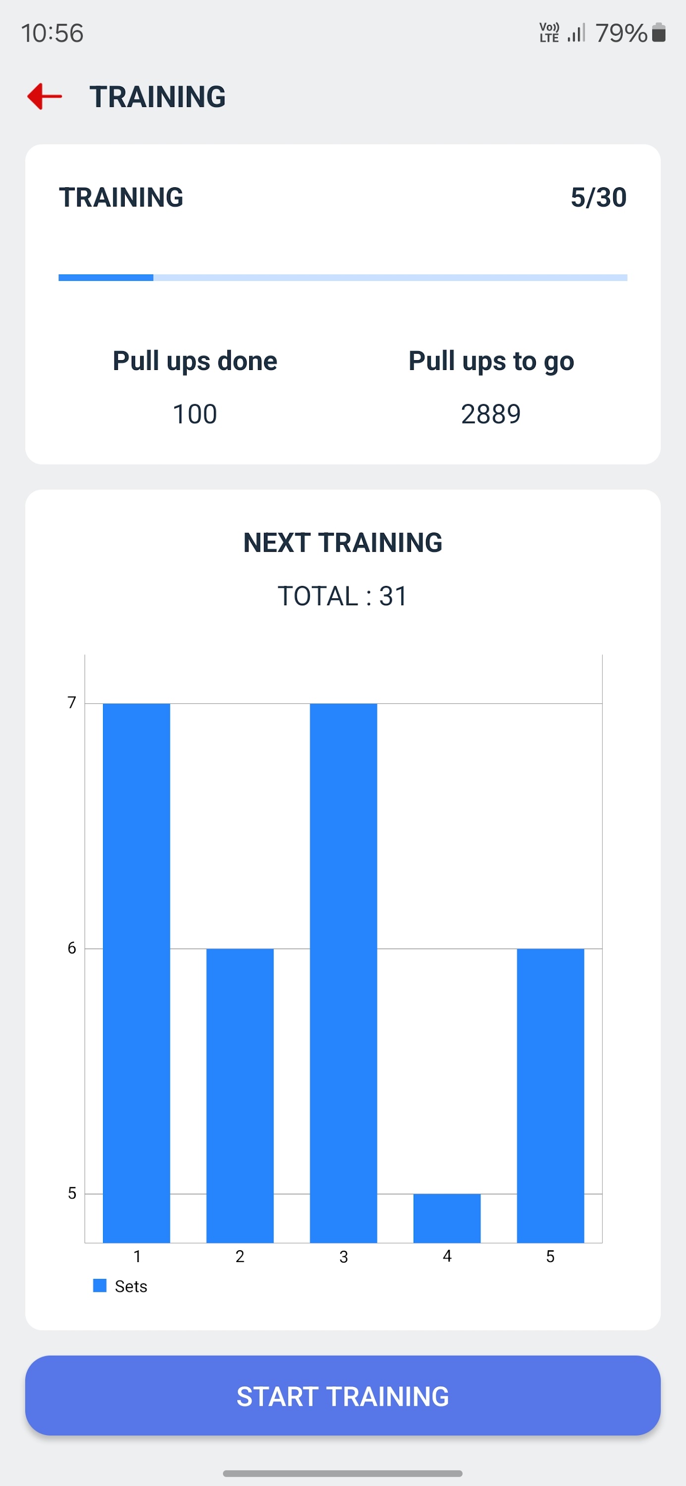 اسکرین شات 2 برنامه Zeopoxa Pull Ups