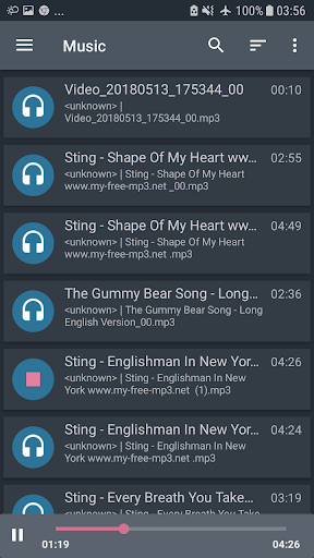 اسکرین شات 6 برنامه AndroSound Audio Editor