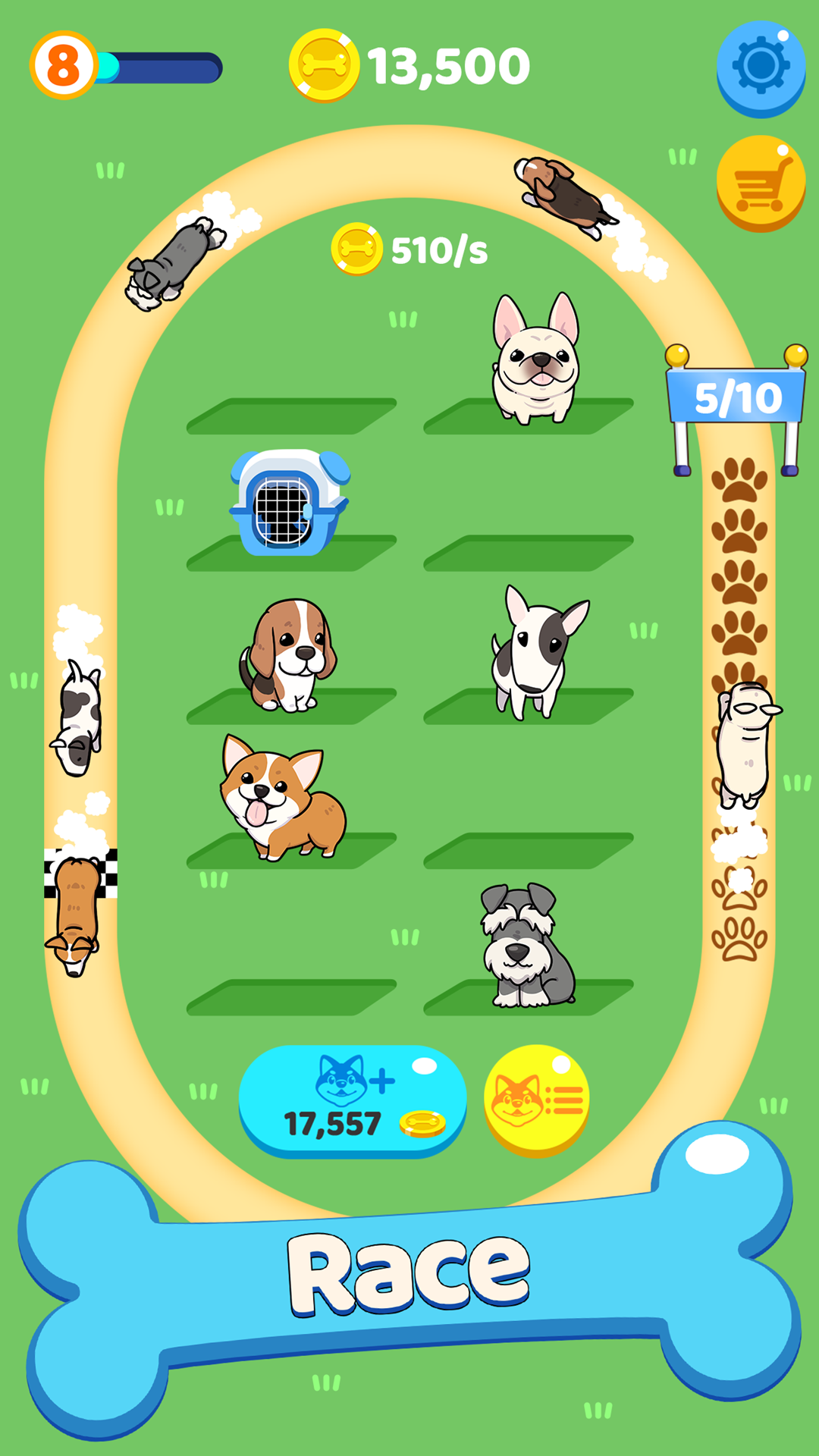 اسکرین شات 2 بازی Merge Dogs