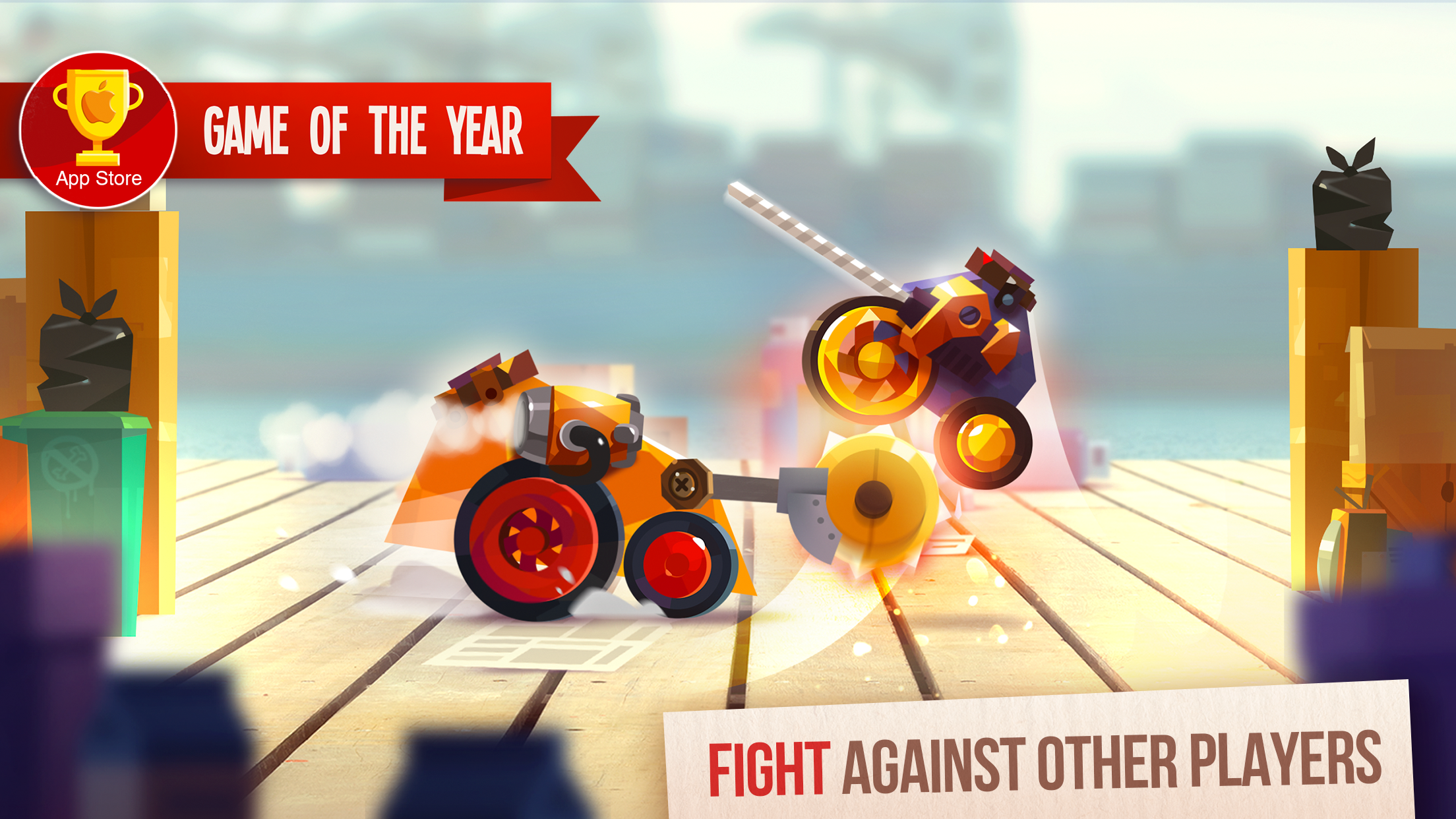 اسکرین شات 2 بازی CATS: Crash Arena Turbo Stars