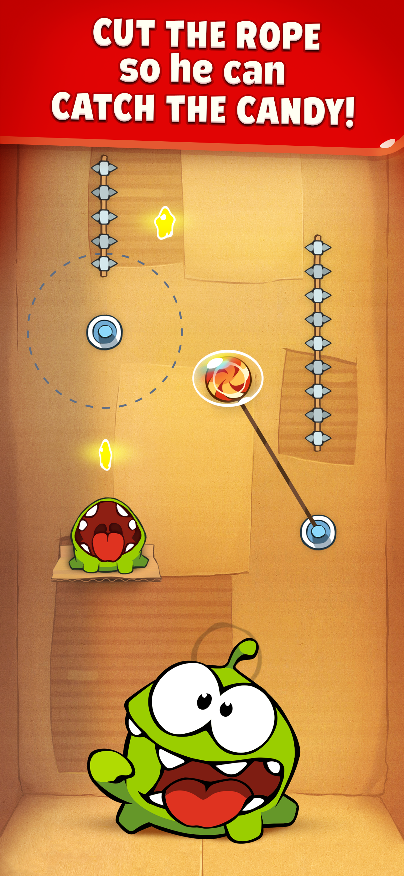اسکرین شات 1 بازی Cut the Rope