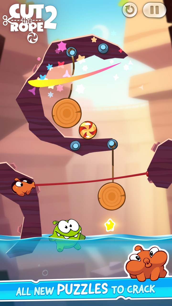 اسکرین شات 3 بازی Cut the Rope 2