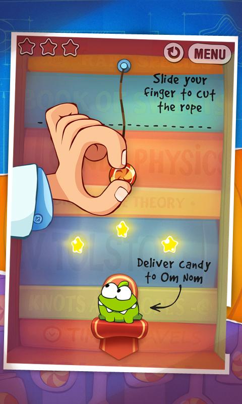 اسکرین شات 5 بازی Cut the Rope: Experiments