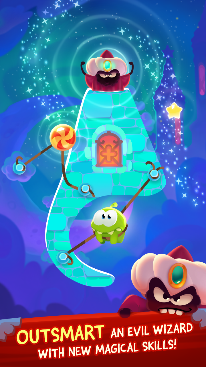 اسکرین شات 2 بازی Cut the Rope: Magic