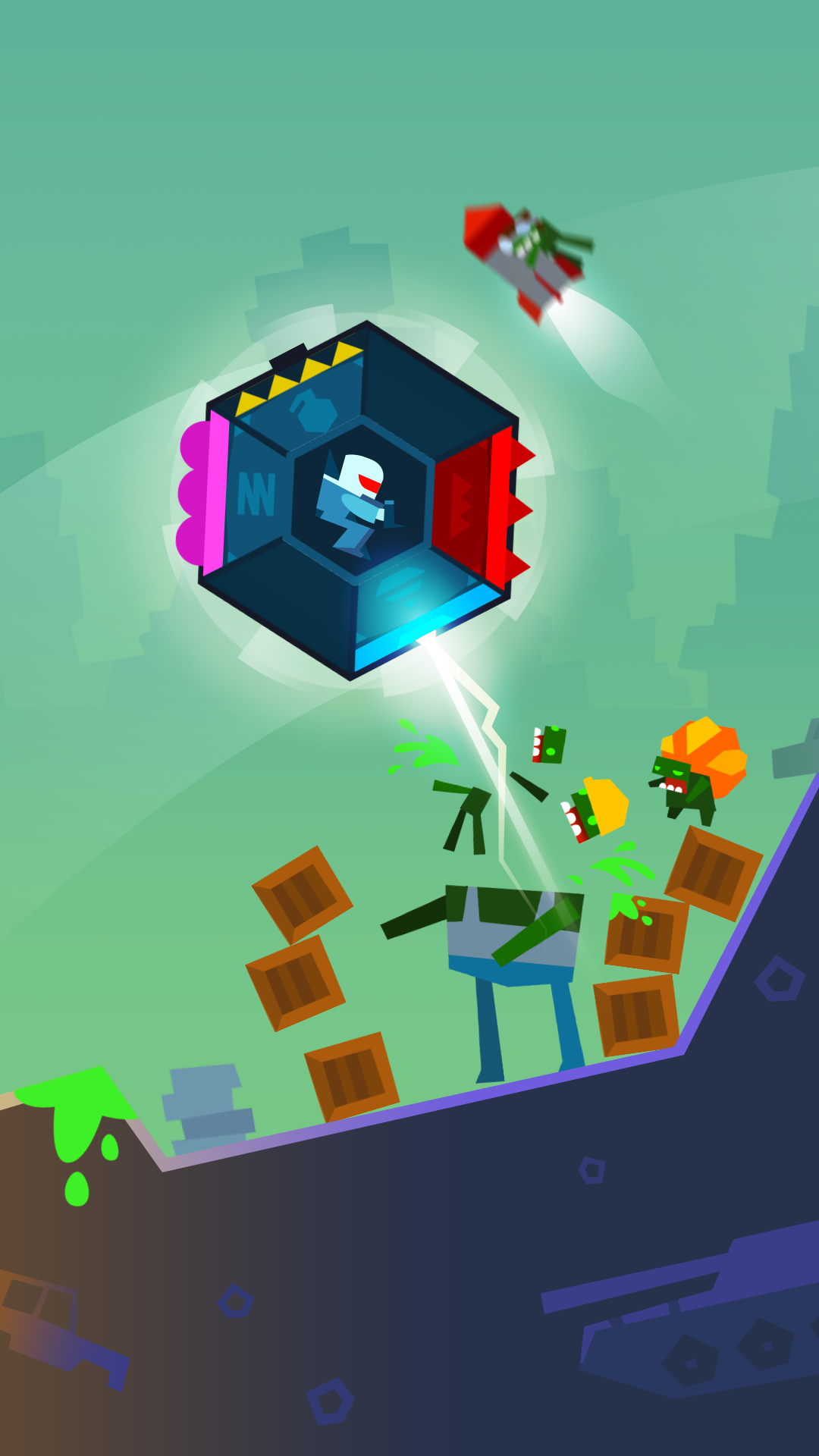اسکرین شات 4 بازی Downhill Smash