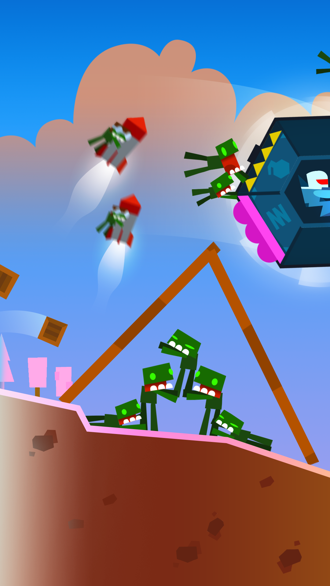 اسکرین شات 2 بازی Downhill Smash