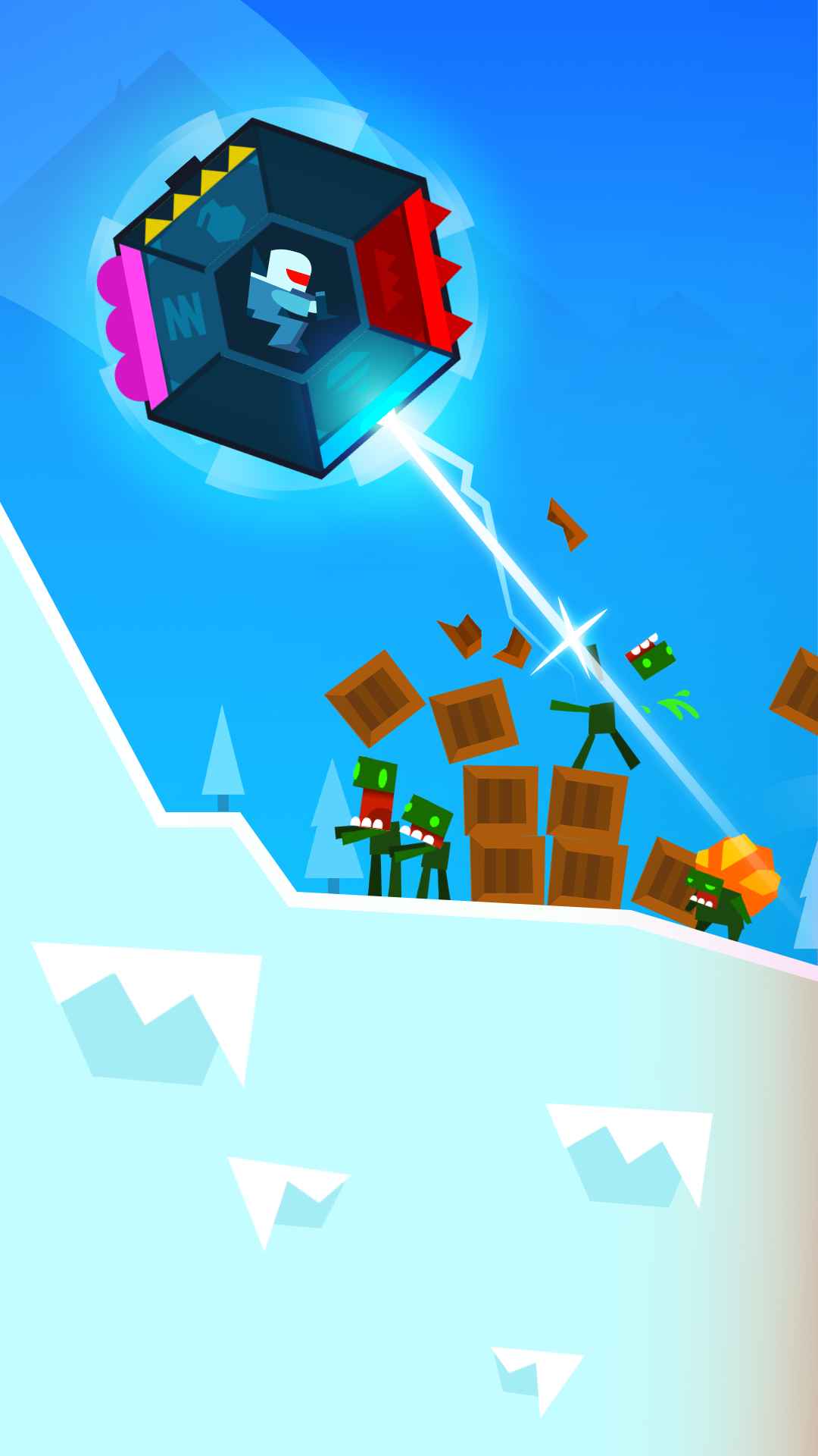اسکرین شات 1 بازی Downhill Smash
