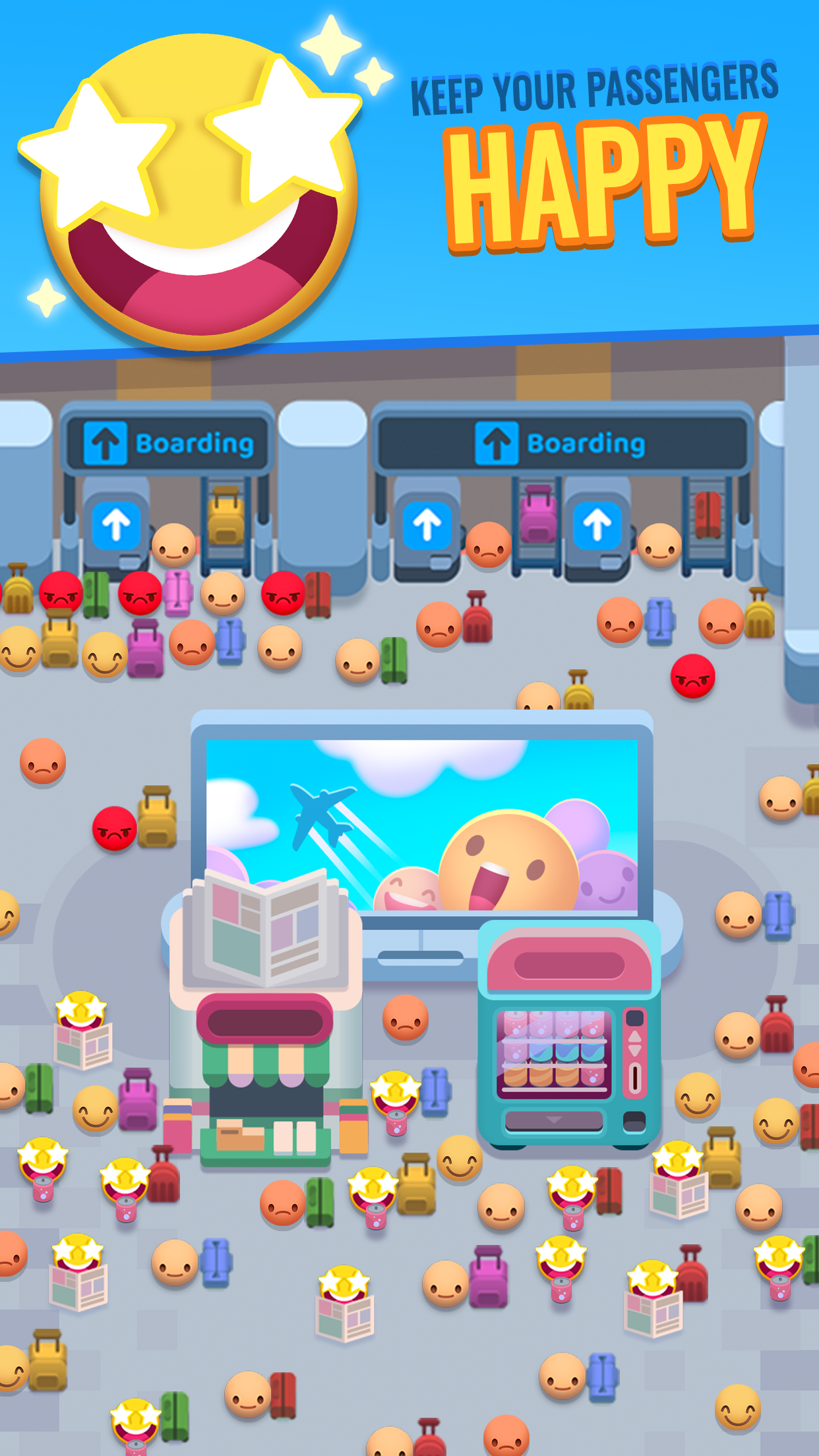 اسکرین شات 3 بازی Overcrowded: Tycoon Idle Plane