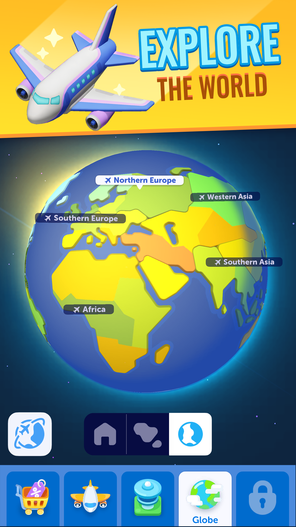 اسکرین شات 4 بازی Overcrowded: Tycoon Idle Plane