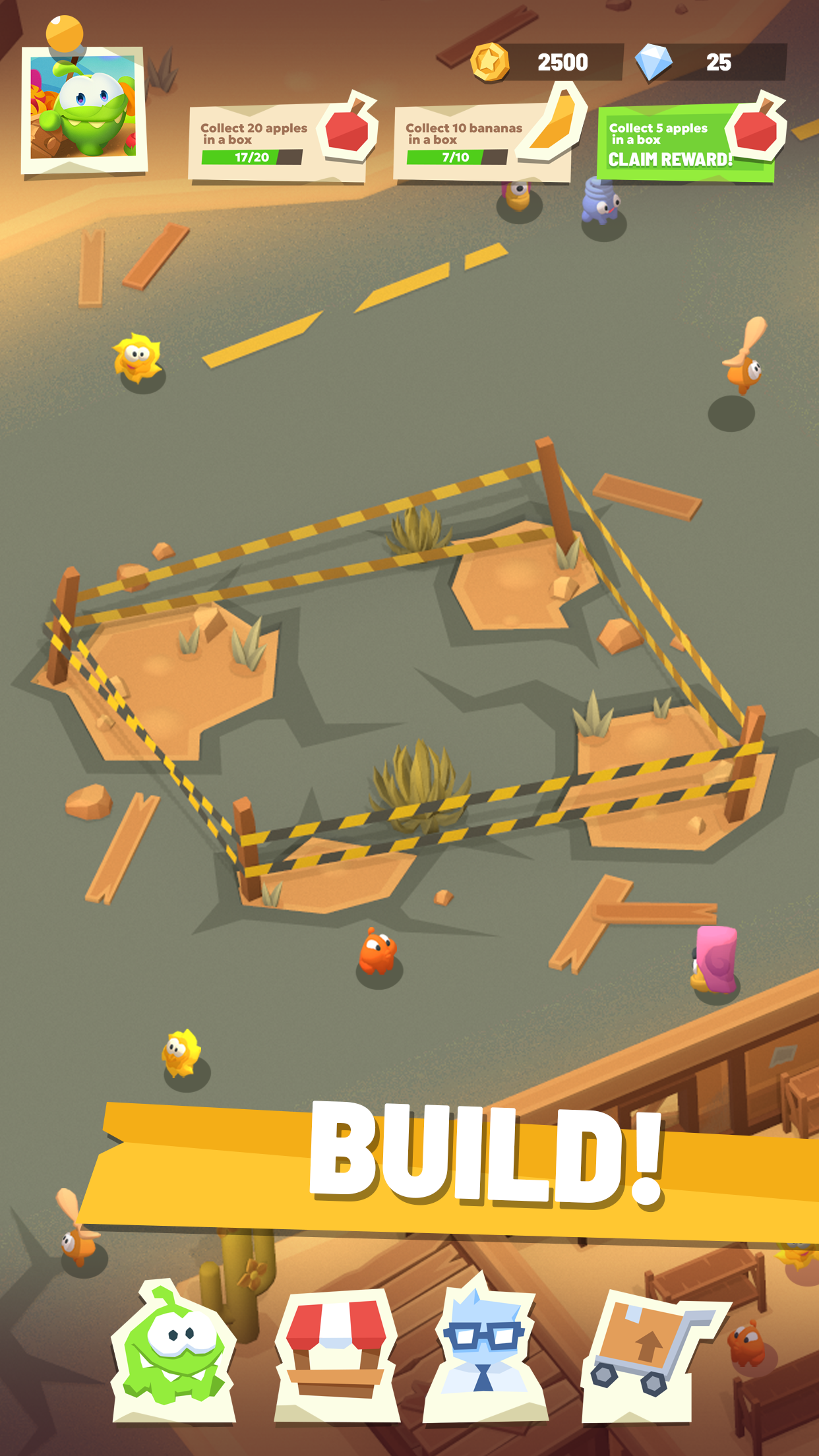 اسکرین شات 4 بازی Om Nom Tycoon
