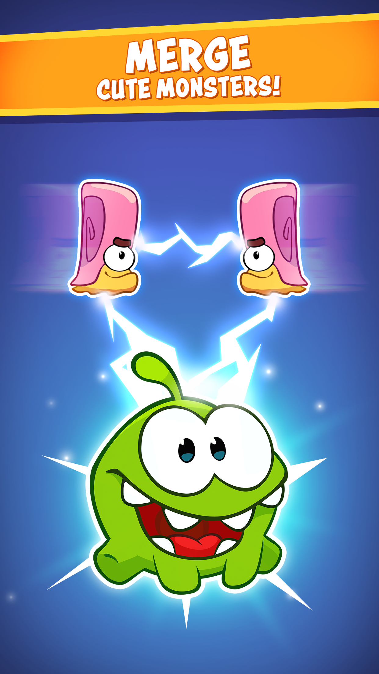 اسکرین شات 1 بازی Om Nom: Merge
