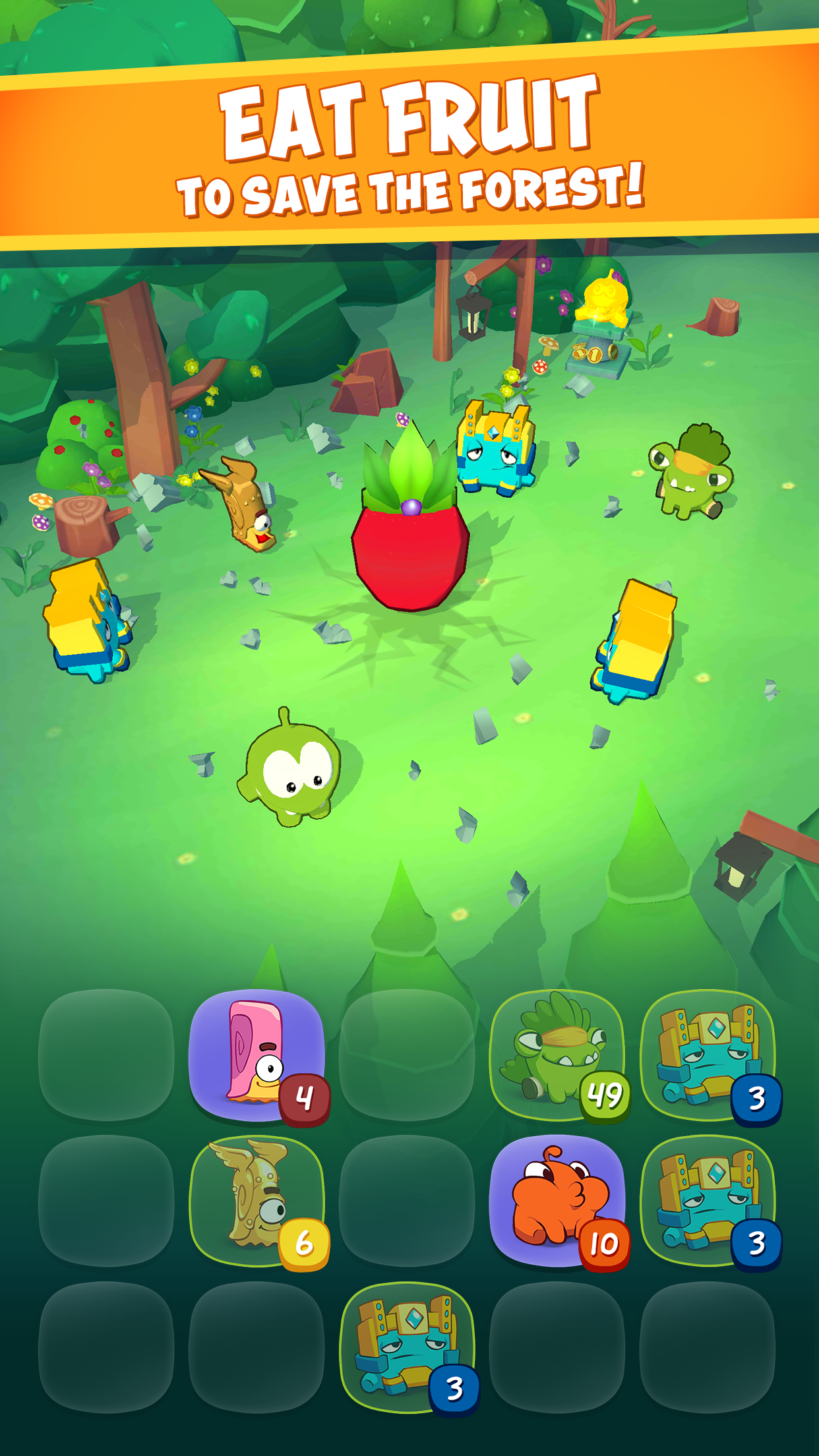 اسکرین شات 2 بازی Om Nom: Merge