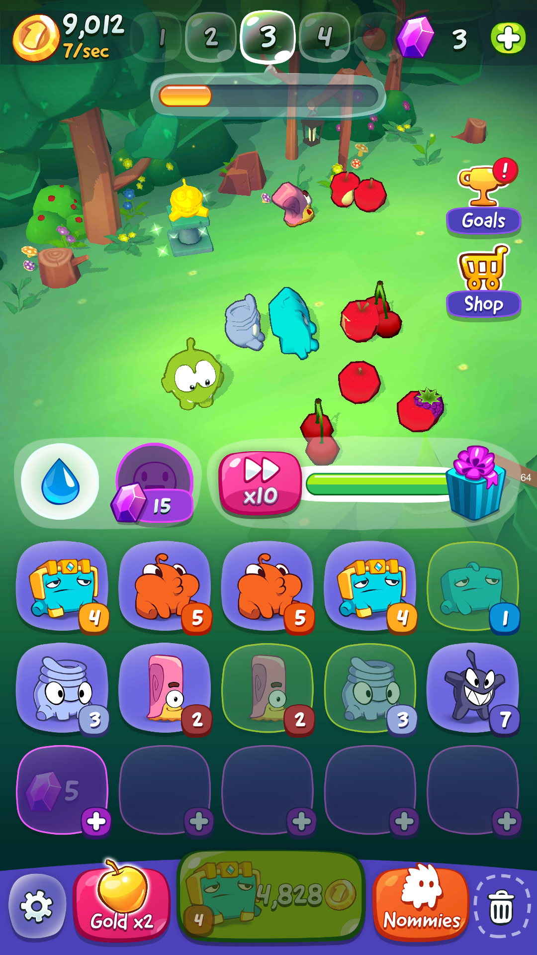 اسکرین شات 6 بازی Om Nom: Merge
