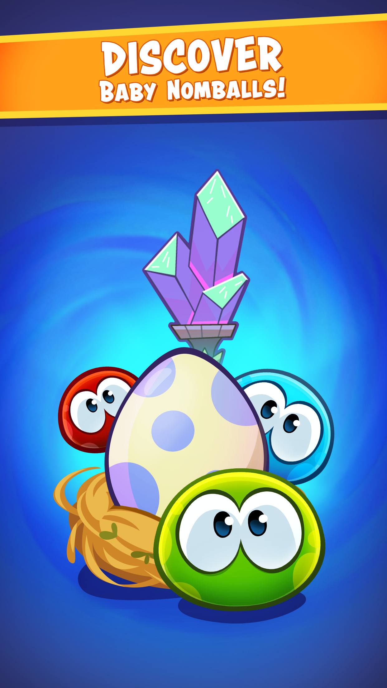 اسکرین شات 5 بازی Om Nom: Merge