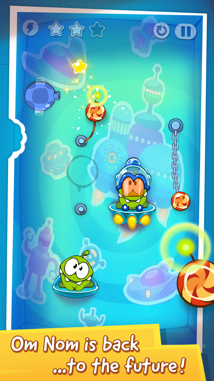 اسکرین شات 3 بازی Cut the Rope: Time Travel