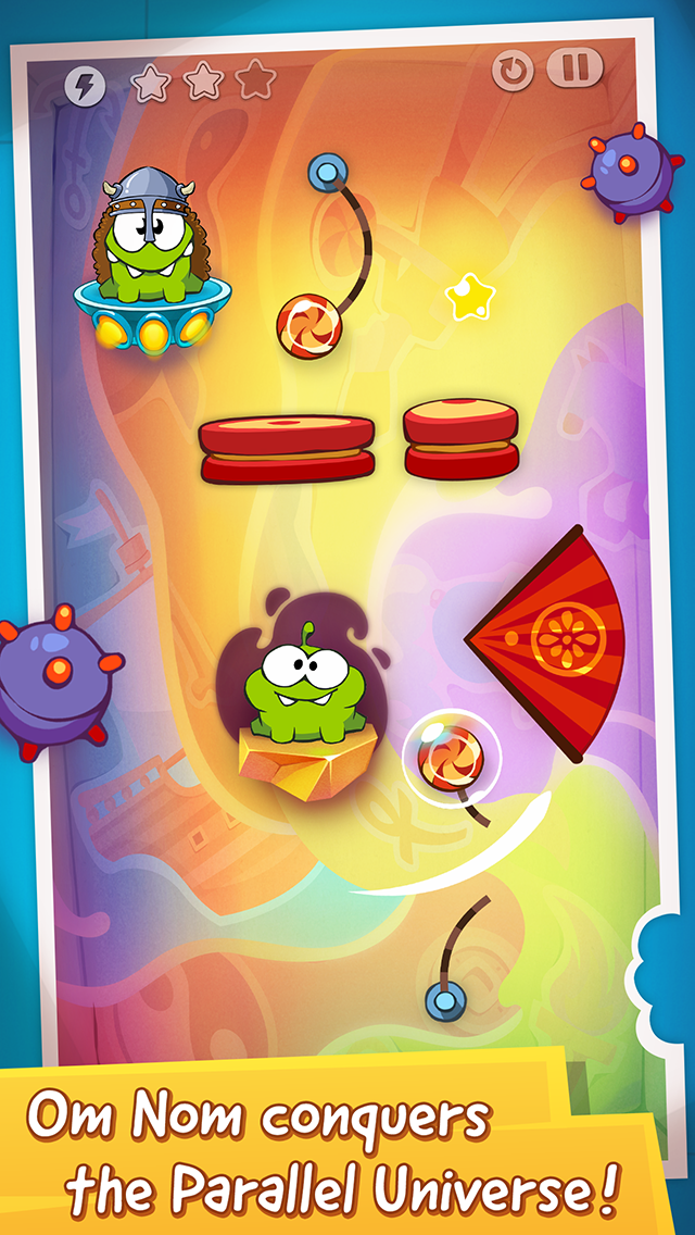 اسکرین شات 1 بازی Cut the Rope: Time Travel