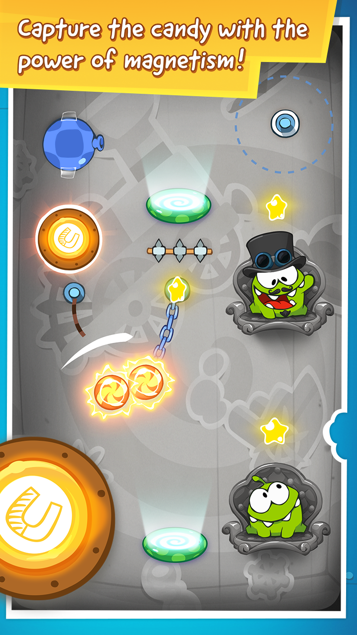 اسکرین شات 2 بازی Cut the Rope: Time Travel
