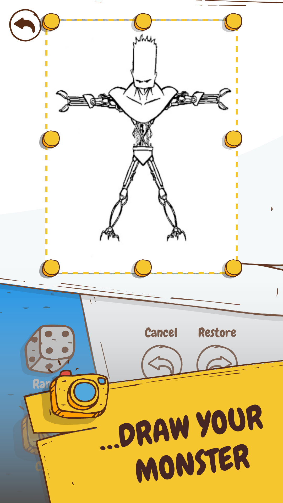 اسکرین شات 2 بازی Draw Your Monster - Idle RPG