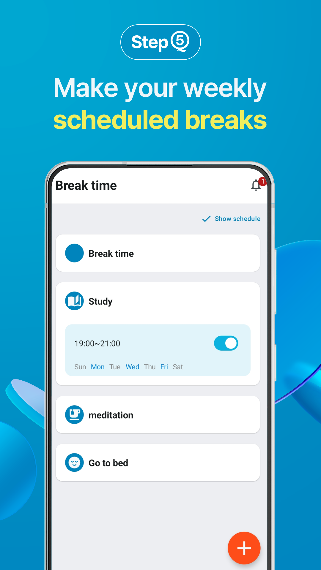 اسکرین شات 6 برنامه QualityTime : Phone Addiction