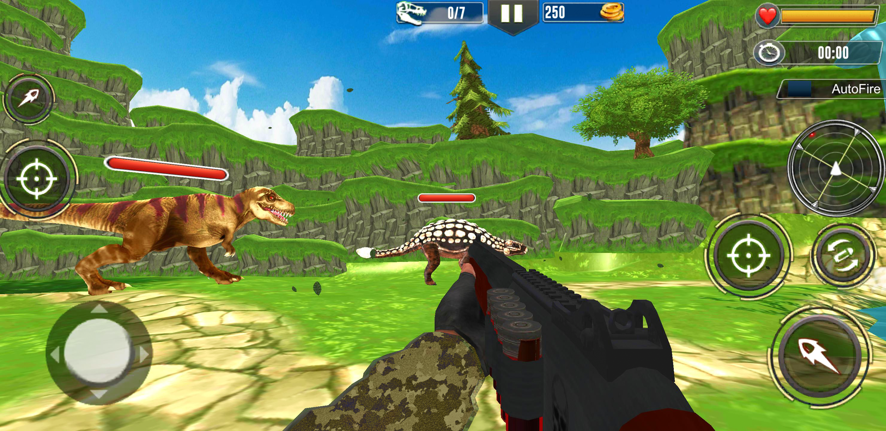 اسکرین شات 4 بازی Dinosaur Hunter 3D Game