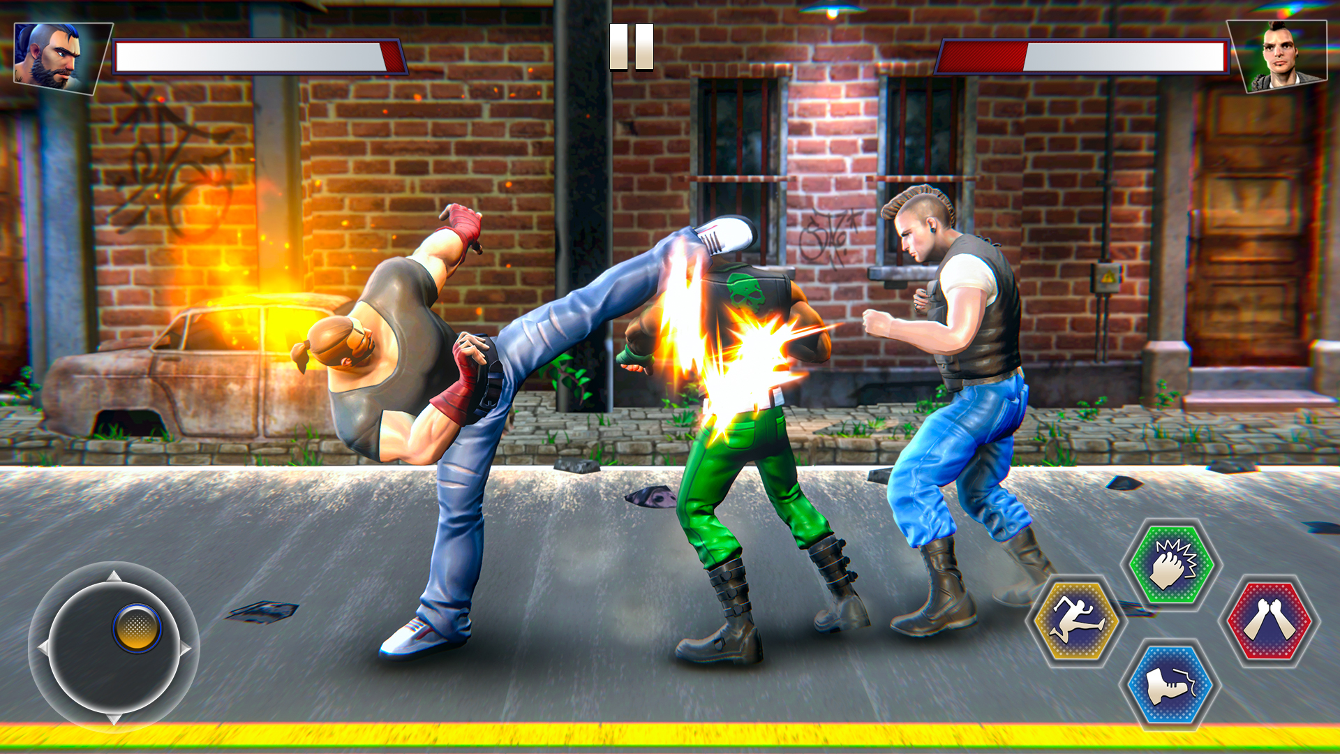 اسکرین شات 1 بازی Karate King : Fighting Games