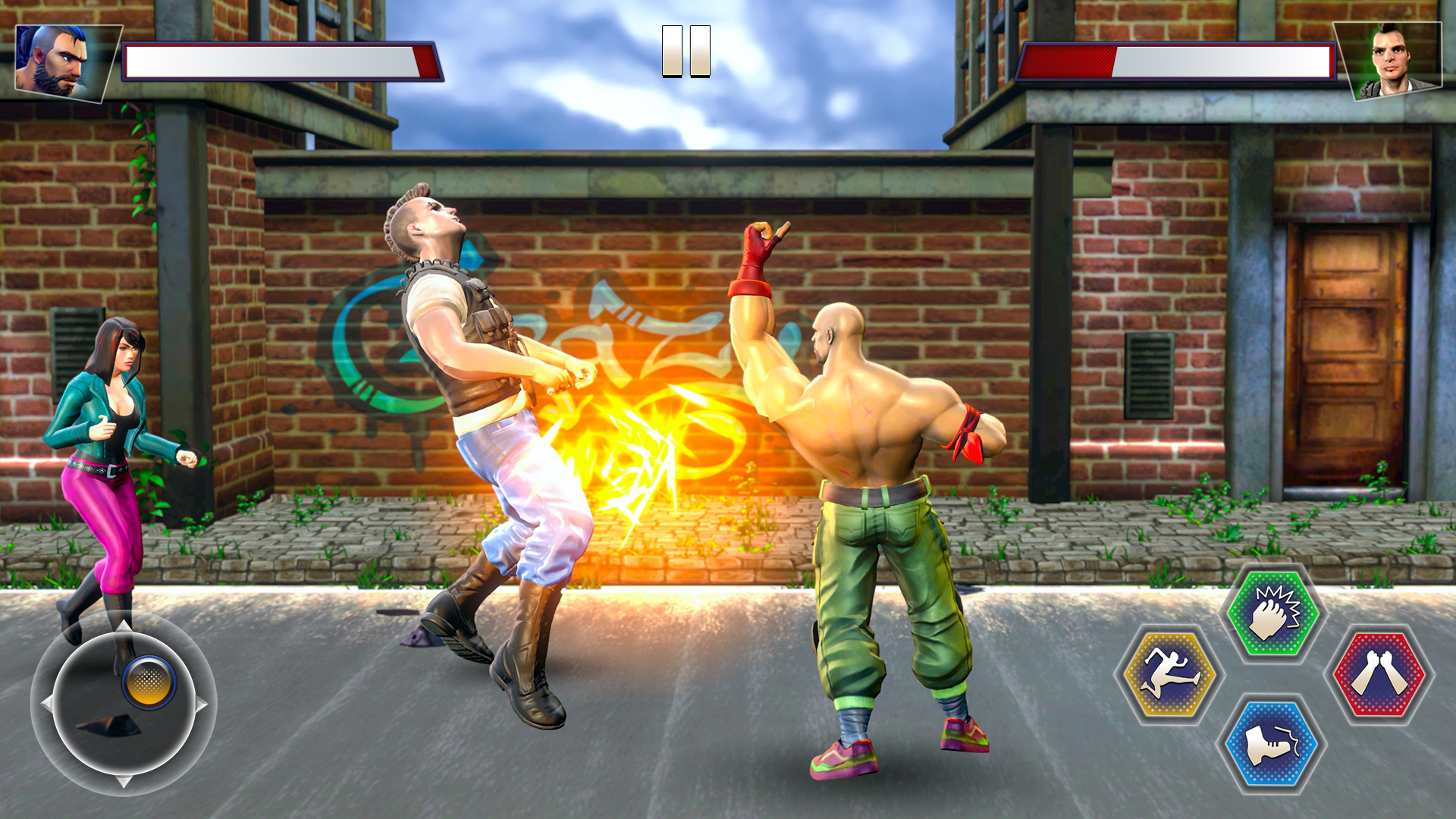 اسکرین شات 3 بازی Karate King : Fighting Games