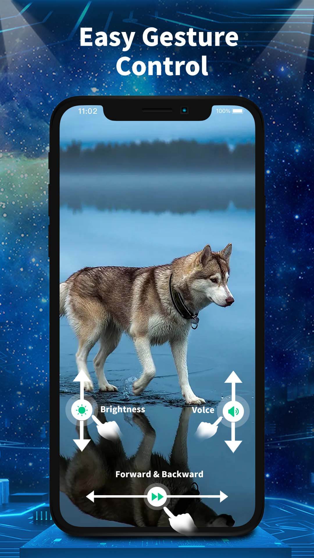 اسکرین شات 4 برنامه Video Player for Android