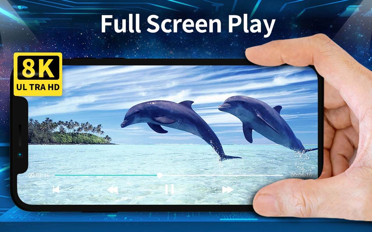 اسکرین شات 5 برنامه Video Player for Android