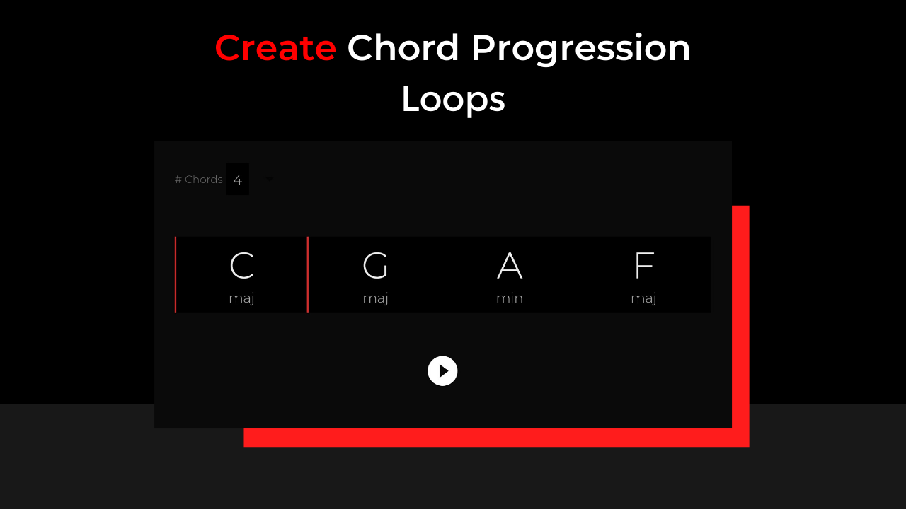 اسکرین شات 1 برنامه Chords Looper by Backtrackit