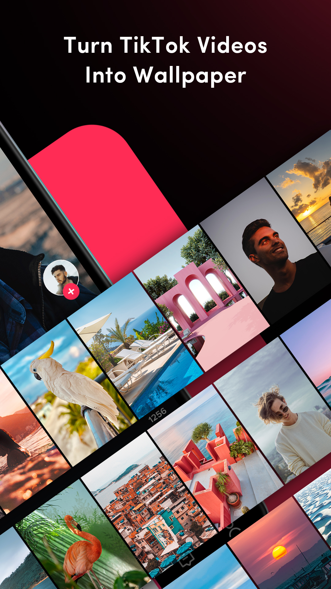 اسکرین شات 2 برنامه TickTock-TikTok Live Wallpaper