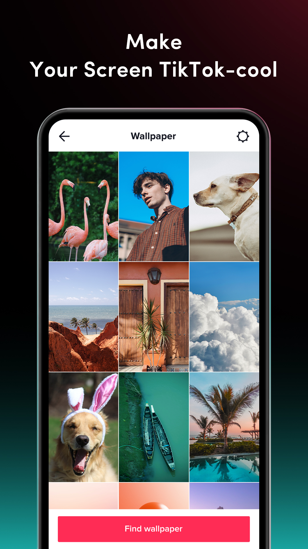 اسکرین شات 5 برنامه TickTock-TikTok Live Wallpaper