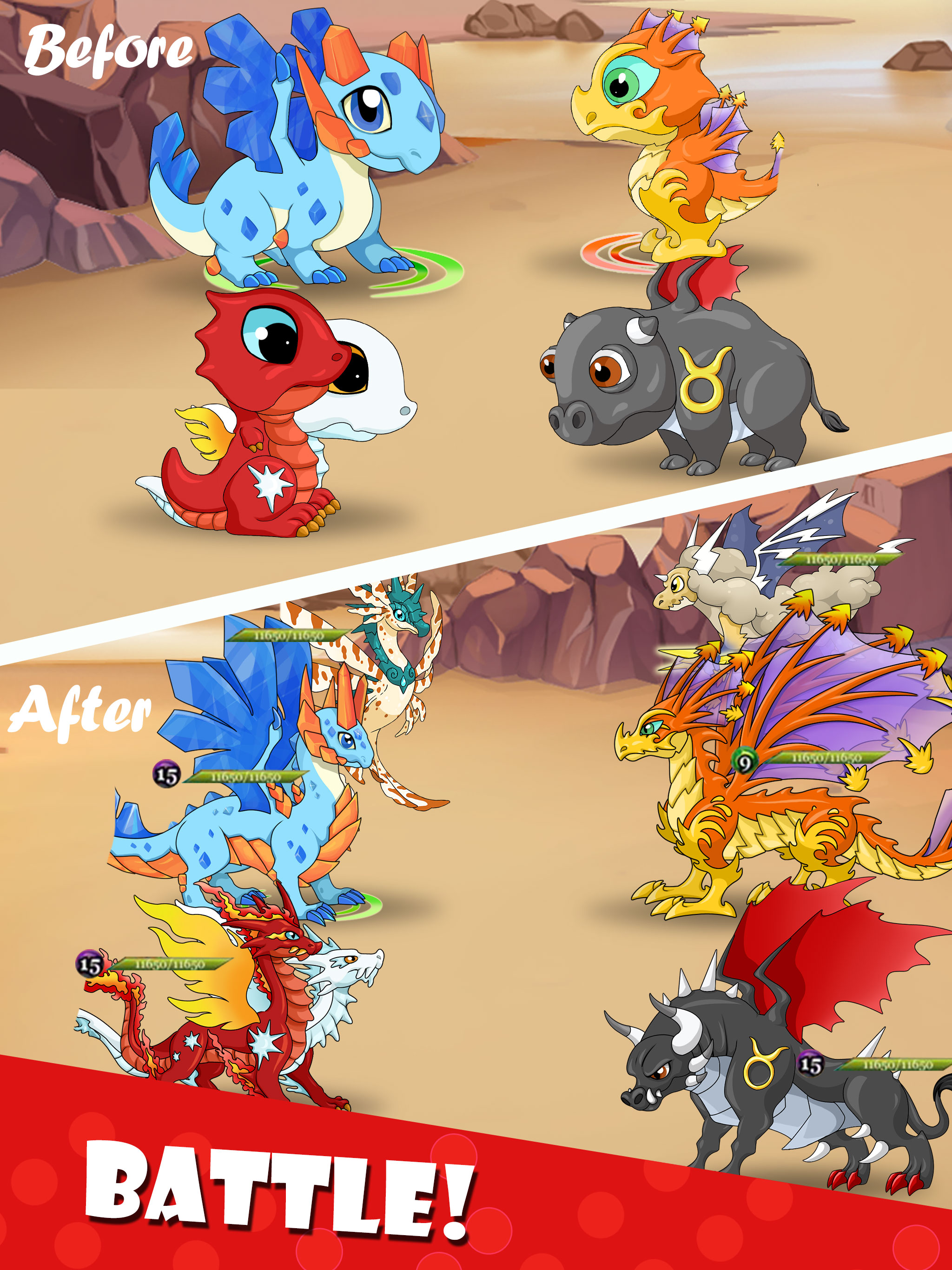اسکرین شات 2 بازی Dragon Battle