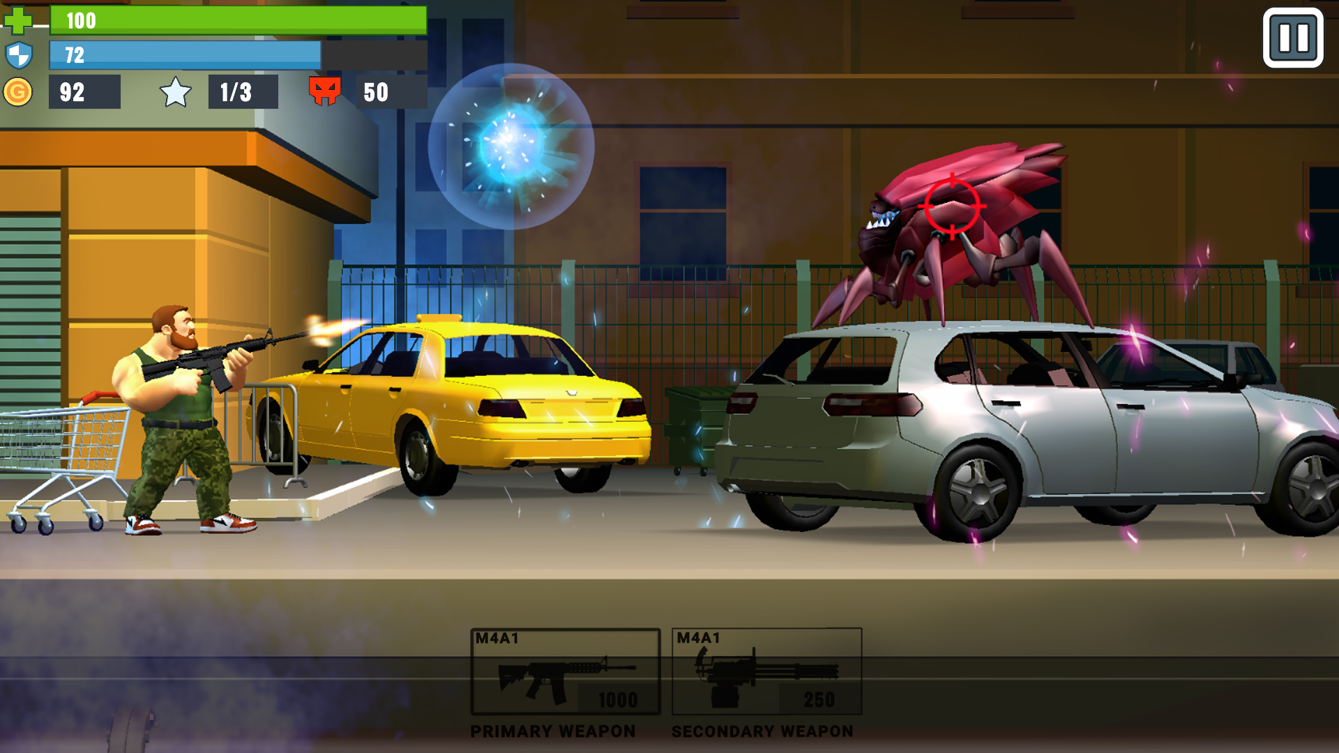 اسکرین شات 3 بازی Metal Brother. Offline Shooter