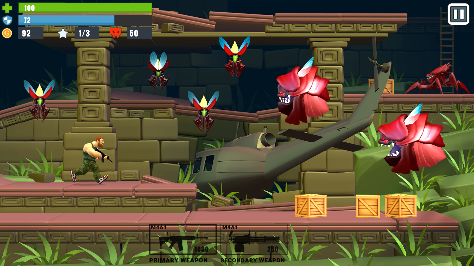 اسکرین شات 4 بازی Metal Brother. Offline Shooter