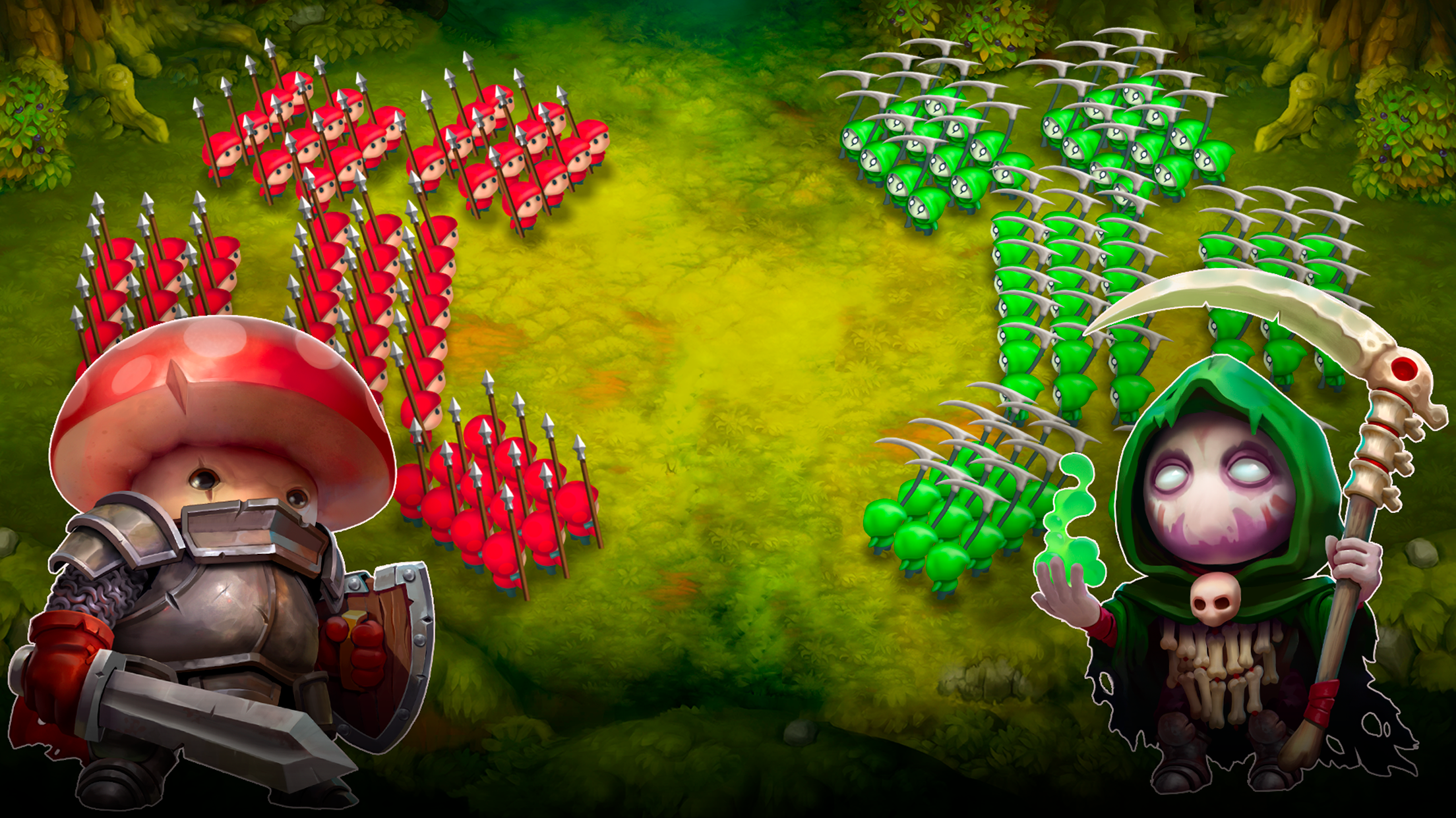 اسکرین شات 2 بازی Mushroom Wars 2: RTS Strategy
