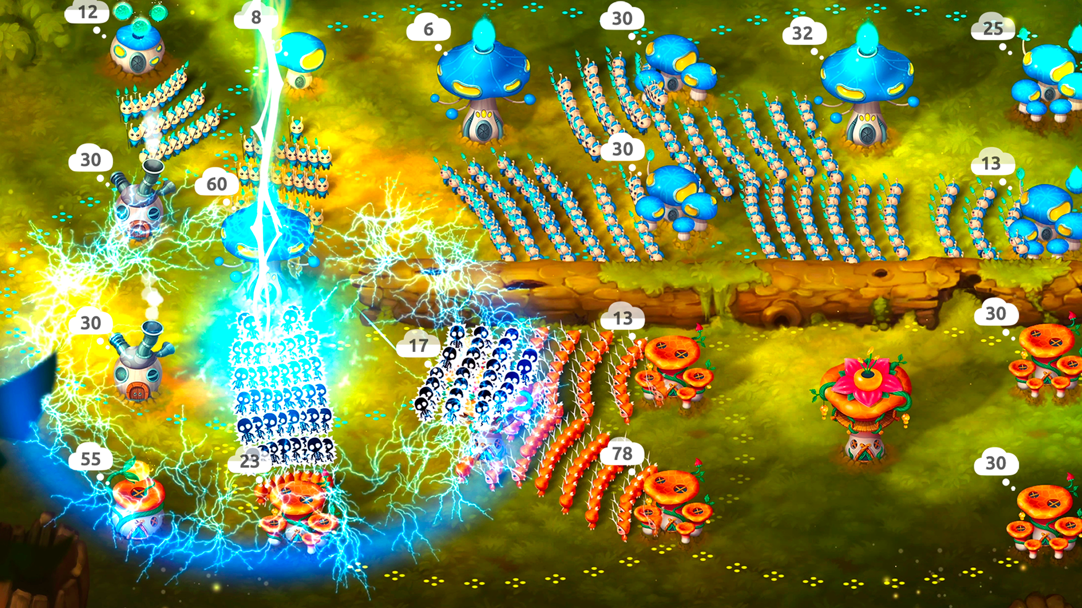 اسکرین شات 6 بازی Mushroom Wars 2: RTS Strategy