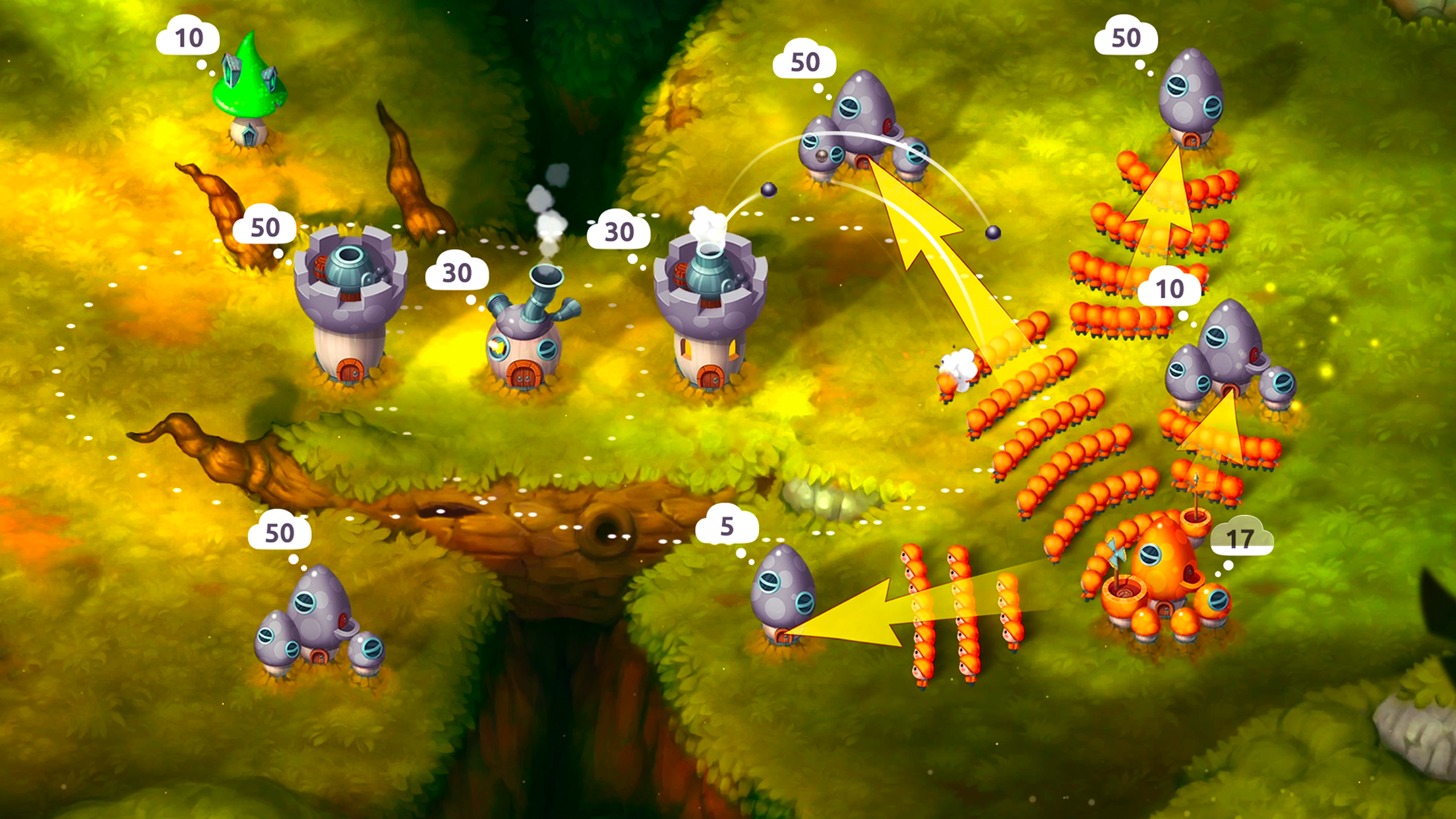 اسکرین شات 7 بازی Mushroom Wars 2: RTS Strategy