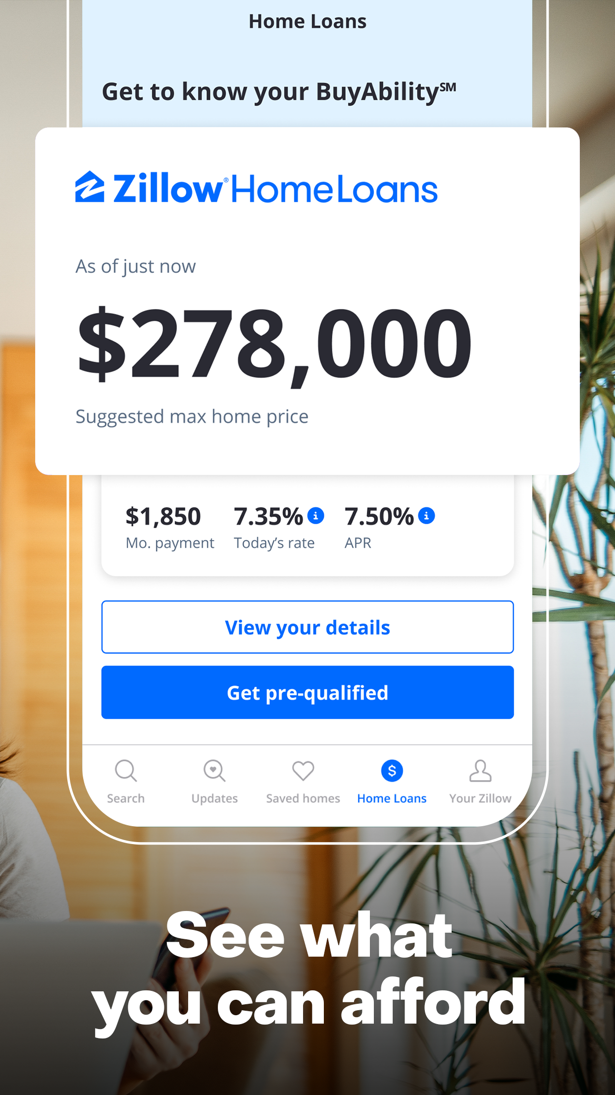 اسکرین شات 2 برنامه Zillow: Homes for Sale & Rent