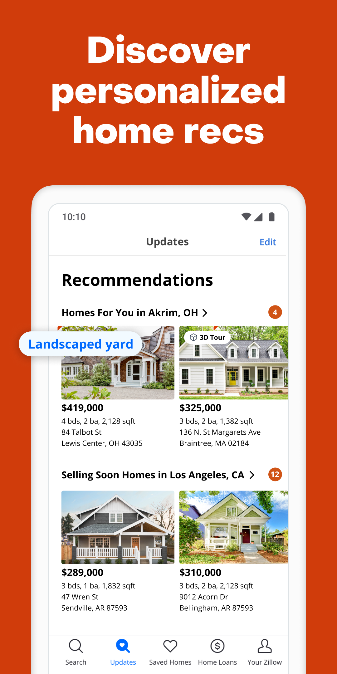 اسکرین شات 5 برنامه Zillow: Homes For Sale & Rent