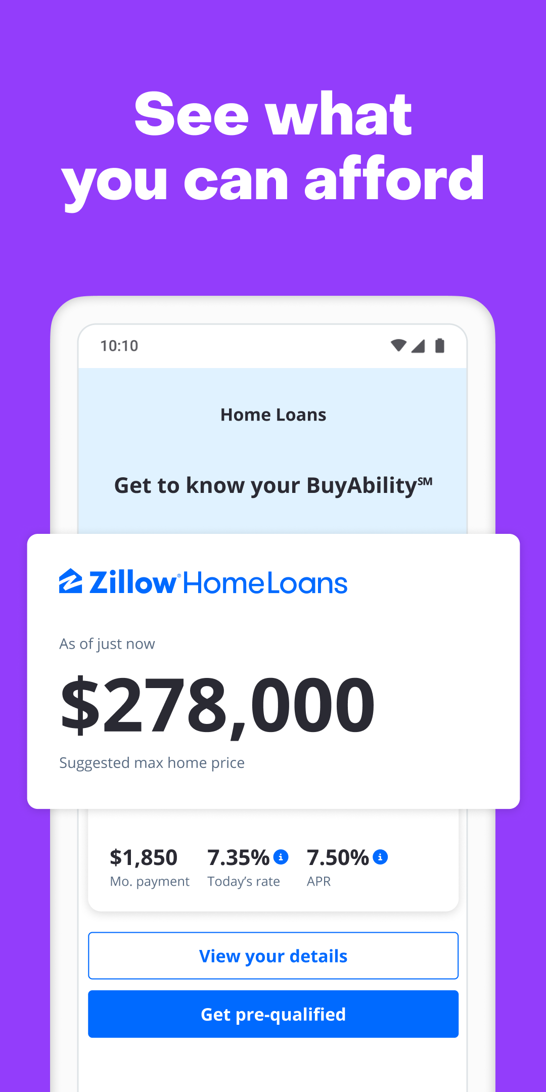 اسکرین شات 3 برنامه Zillow: Homes For Sale & Rent