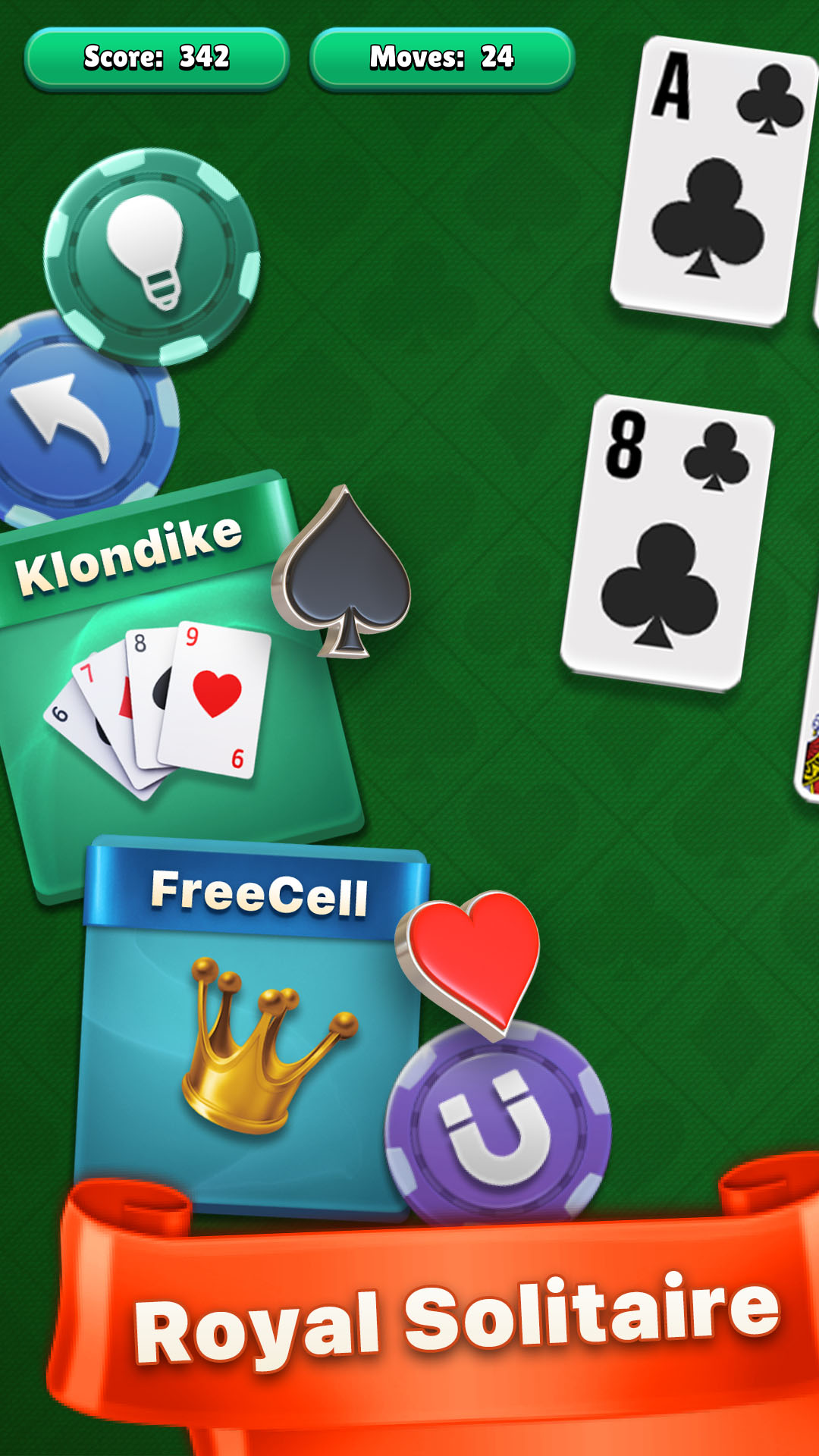 اسکرین شات 1 بازی Royal Solitaire: Card Games