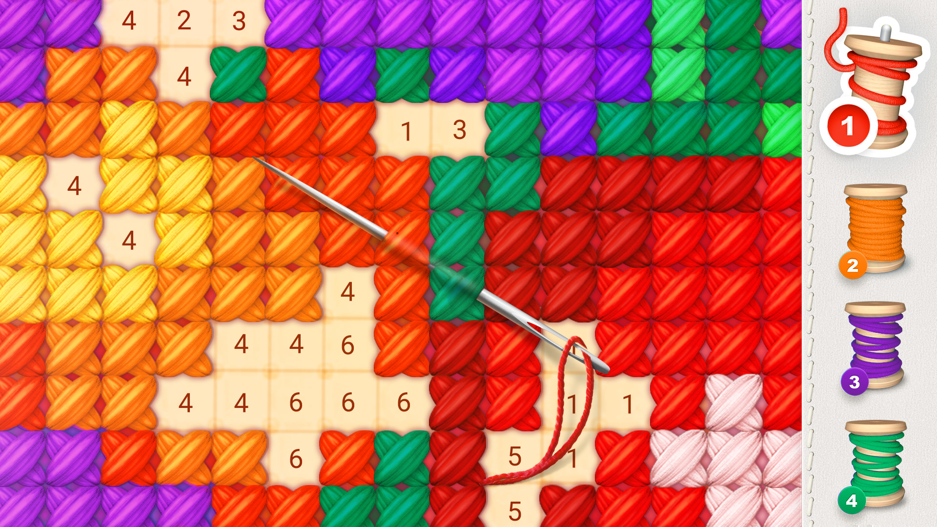 اسکرین شات 8 بازی Magic Cross Stitch: Pixel Art