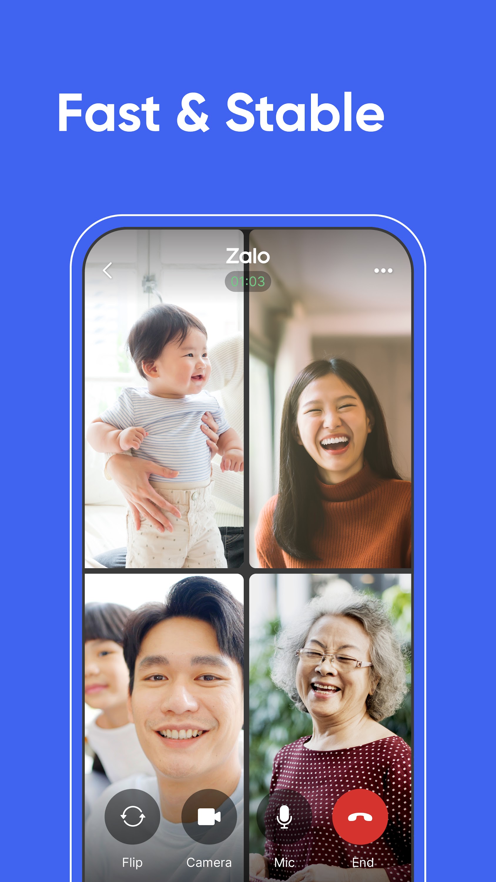 اسکرین شات 1 برنامه Zalo