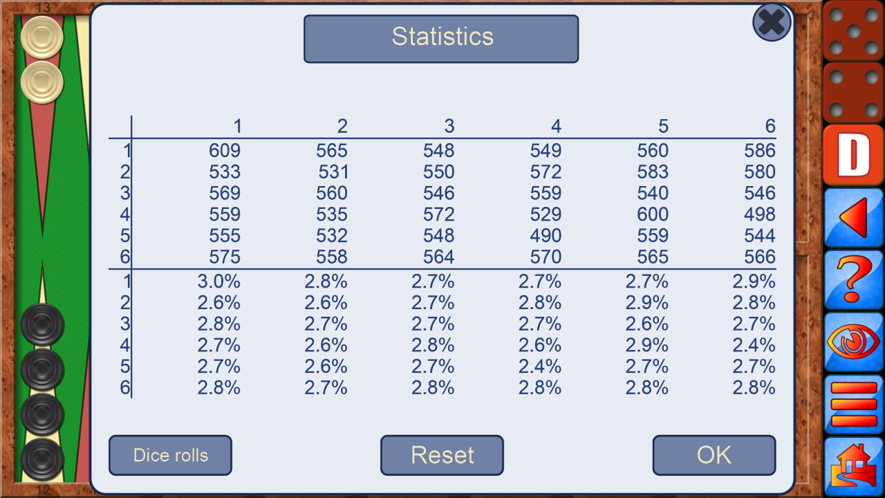 اسکرین شات 3 بازی Backgammon V+