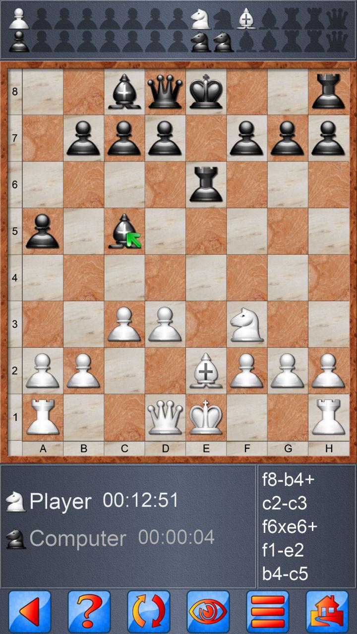 اسکرین شات 4 بازی Chess V+ - board game of kings